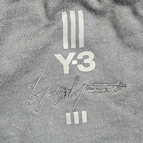 Adidas Y-3 Shorts Cloth Drawstring XL Yohji Yamamoto Cotton - Picture 5 of 15